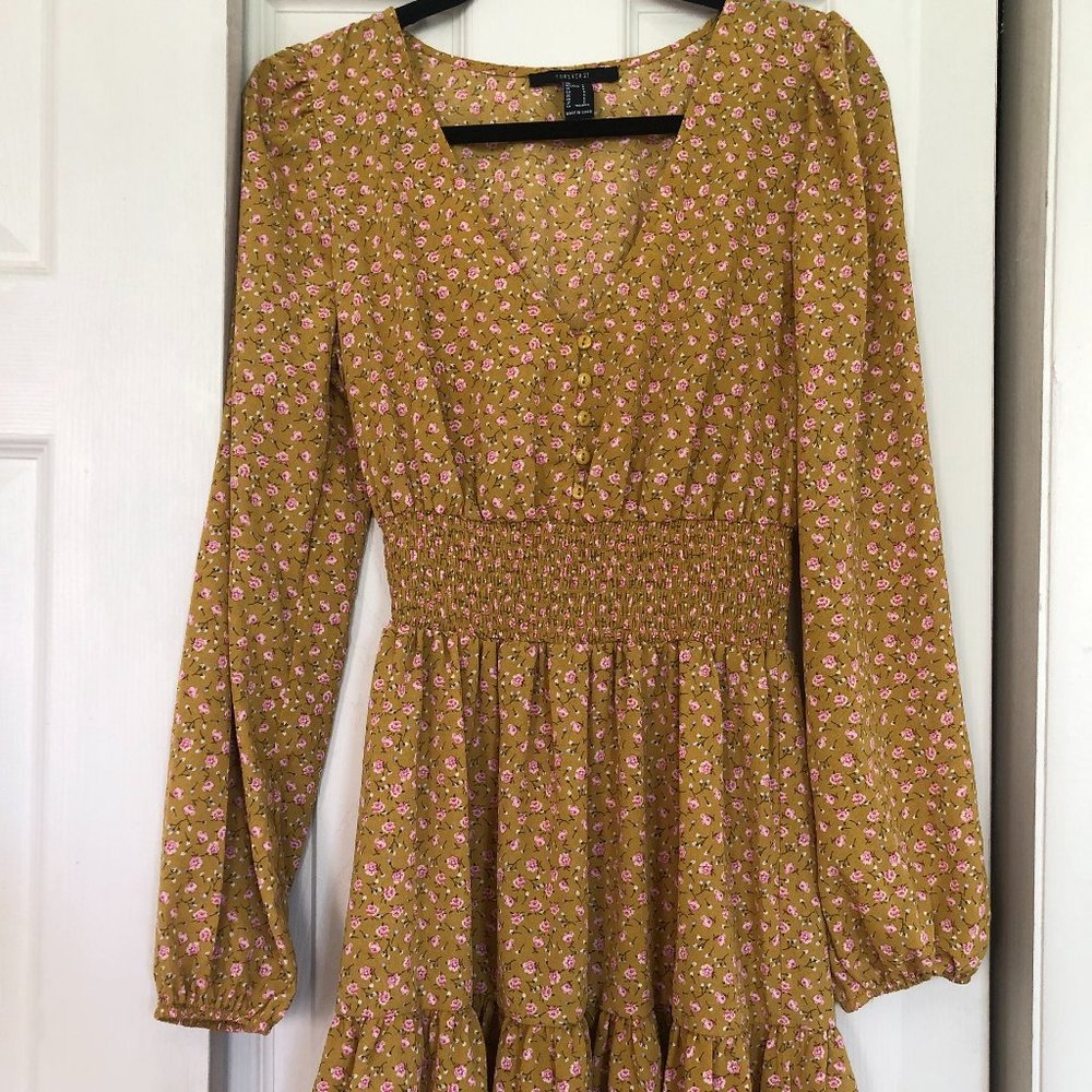 Floral Tiered Dress
